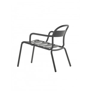 Вуличне лаунж крісло Stecca L Dark Grey
